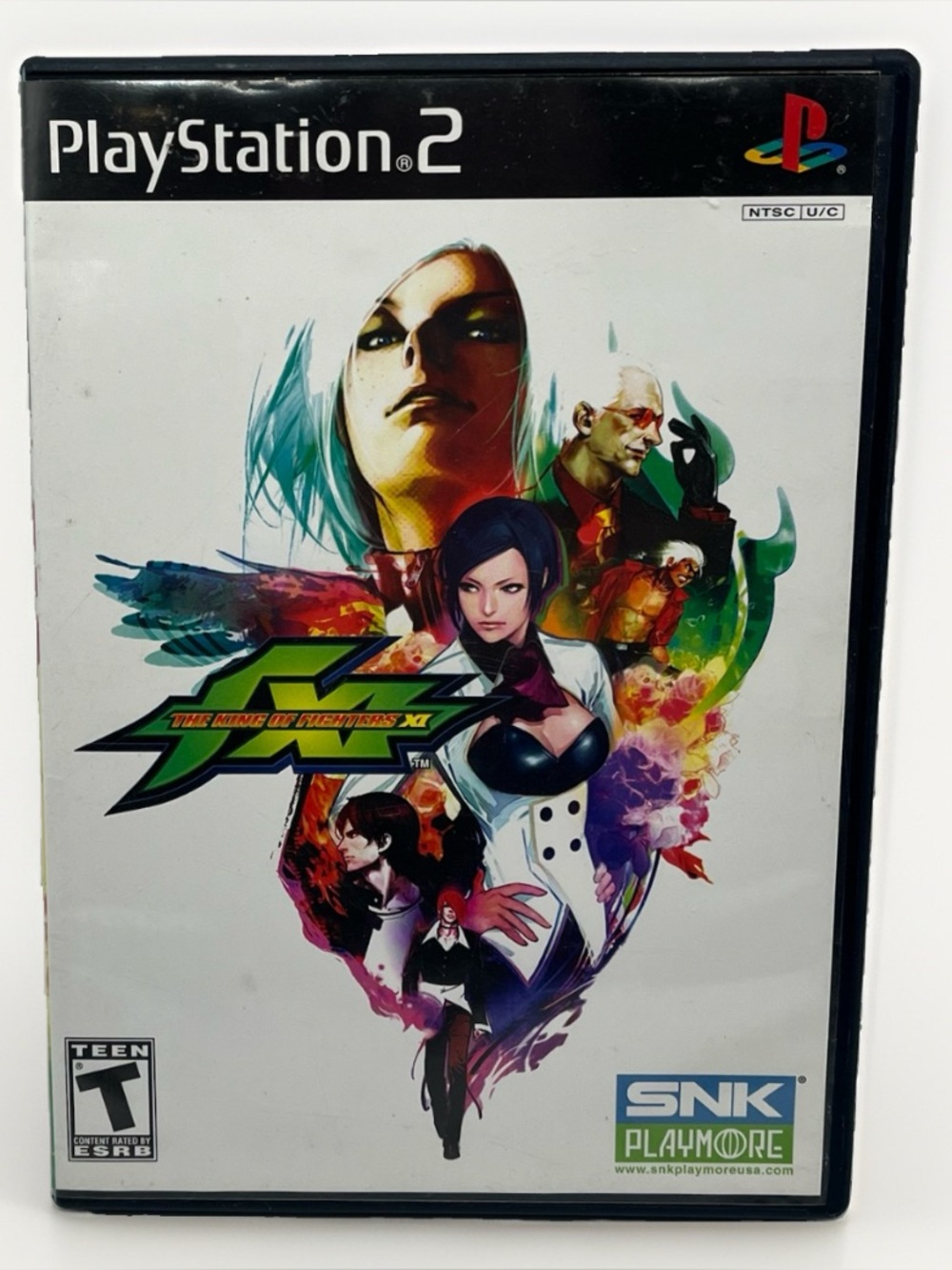 King of Fighters XI (PlayStation 2, PS2 2007) Tested - Working